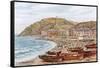 The Beach, Aberystwyth-Alfred Robert Quinton-Framed Stretched Canvas