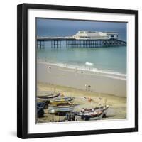 The Beach and Pier, Cromer, Norfolk, England, UK-G Richardson-Framed Photographic Print