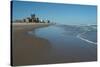 The Beach and Resort of South Padre Island, South Texas, Usa-Natalie Tepper-Stretched Canvas