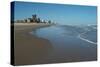The Beach and Resort of South Padre Island, South Texas, Usa-Natalie Tepper-Stretched Canvas