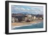 The Beach and Seafront in Biarritz, Pyrenees Atlantiques, Aquitaine, France, Europe-Martin Child-Framed Photographic Print