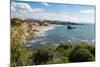 The Beach and Seafront in Biarritz, Pyrenees Atlantiques, Aquitaine, France, Europe-Martin Child-Mounted Photographic Print