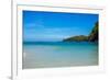 The Beach and Tropical Sea-Ronnachai-Framed Photographic Print