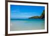 The Beach and Tropical Sea-Ronnachai-Framed Photographic Print