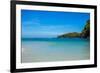 The Beach and Tropical Sea-Ronnachai-Framed Photographic Print