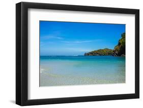 The Beach and Tropical Sea-Ronnachai-Framed Photographic Print