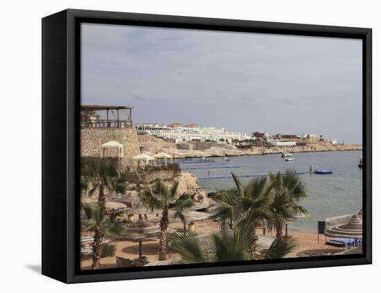 The Beach Area at the Savoy Resort at White Knight Beach, Sharm El-Sheikh, Egypt-Stuart Forster-Framed Stretched Canvas