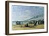 The Beach at Bathing Time-Eugène Boudin-Framed Giclee Print