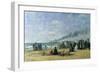 The Beach at Bathing Time-Eugène Boudin-Framed Giclee Print