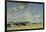 The Beach at Berck-Eugène Boudin-Framed Giclee Print