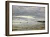 The Beach at Blankenese, 8th October 1842-Jacob Gensler-Framed Giclee Print