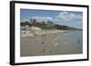 The Beach at Bournemouth, Dorset, England, United Kingdom, Europe-Ethel Davies-Framed Photographic Print