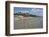 The Beach at Bournemouth, Dorset, England, United Kingdom, Europe-Ethel Davies-Framed Photographic Print