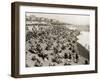 The Beach at Brighton, Sussex (1930)-null-Framed Photographic Print