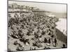 The Beach at Brighton, Sussex (1930)-null-Mounted Photographic Print