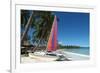 The Beach at Casa Marina Bay, Las Galleras, Samana, Dominican Republic-Natalie Tepper-Framed Photo