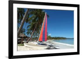 The Beach at Casa Marina Bay, Las Galleras, Samana, Dominican Republic-Natalie Tepper-Framed Photo