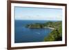 The beach at Castara Bay in Tobago, Trinidad and Tobago, West Indies, Caribbean, Central America-Alex Treadway-Framed Photographic Print