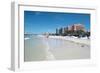 The beach at Clearwater, Florida, United States of America, North America-Ethel Davies-Framed Photographic Print