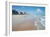 The beach at Daytona Beach, Florida, United States of America, North America-Ethel Davies-Framed Photographic Print