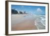 The beach at Daytona Beach, Florida, United States of America, North America-Ethel Davies-Framed Photographic Print