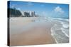 The beach at Daytona Beach, Florida, United States of America, North America-Ethel Davies-Stretched Canvas