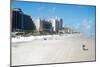 The beach at Daytona Beach, Florida, United States of America, North America-Ethel Davies-Mounted Photographic Print