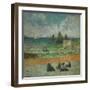 The Beach at Dieppe, or the Bathers, 1885-Paul Gauguin-Framed Giclee Print