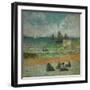 The Beach at Dieppe, or the Bathers, 1885-Paul Gauguin-Framed Giclee Print