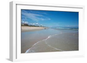 The beach at Flagler Beach, Florida, United States of America, North America-Ethel Davies-Framed Premium Photographic Print