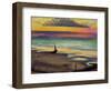 The Beach at Heist, 1891-92-Georges Lemmen-Framed Premium Giclee Print