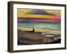 The Beach at Heist, 1891-92-Georges Lemmen-Framed Giclee Print