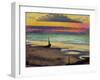 The Beach at Heist, 1891-92-Georges Lemmen-Framed Giclee Print