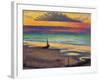 The Beach at Heist-Georges Lemmen-Framed Giclee Print