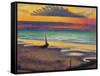 The Beach at Heist-Georges Lemmen-Framed Stretched Canvas