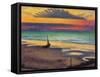 The Beach at Heist-Georges Lemmen-Framed Stretched Canvas