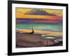 The Beach at Heist-Georges Lemmen-Framed Giclee Print