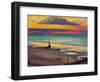 The Beach at Heist-Georges Lemmen-Framed Giclee Print