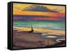 The Beach at Heist-Georges Lemmen-Framed Stretched Canvas