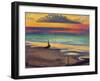 The Beach at Heist-Georges Lemmen-Framed Giclee Print