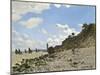 The Beach at Honfleur, 1864-1866-Claude Monet-Mounted Giclee Print