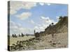 The Beach at Honfleur, 1864-1866-Claude Monet-Stretched Canvas