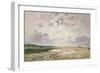 The Beach at Low Tide, Deauville-Eugene Louis Boudin-Framed Giclee Print