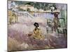 The Beach at Nice, 1882-Morisot-Mounted Giclee Print
