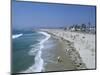 The Beach at Ocean Beach, San Diego, California, United States of America (U.S.A.), North America-Fraser Hall-Mounted Photographic Print