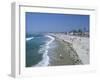 The Beach at Ocean Beach, San Diego, California, United States of America (U.S.A.), North America-Fraser Hall-Framed Photographic Print