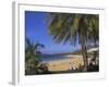 The Beach at Playa Blanca, Lanzarote, Canary Islands, Atlantic, Spain, Europe-John Miller-Framed Photographic Print