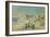 The Beach at Pointe St Gildas; La Plage a La Pointe St Gildas, C.1920-Henri Lebasque-Framed Giclee Print