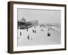 The Beach at Rockaway, N.Y.-null-Framed Giclee Print