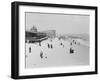 The Beach at Rockaway, N.Y.-null-Framed Giclee Print